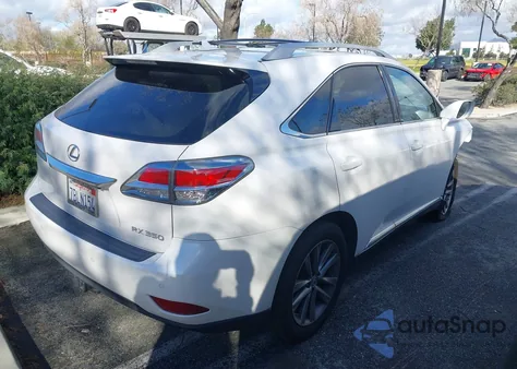 2013 Lexus Rx 350 из США, поврежденный, VIN 2T2ZK1BA4DC124843